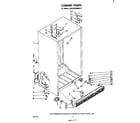 Whirlpool EHD252SMWR2 cabinet diagram
