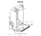 Whirlpool EHD221MTWR2 cabinet diagram