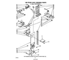 Whirlpool EHD221MTWR2 airflow and control diagram