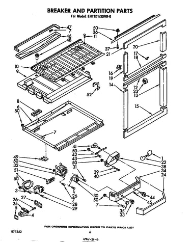 Breaker and partition