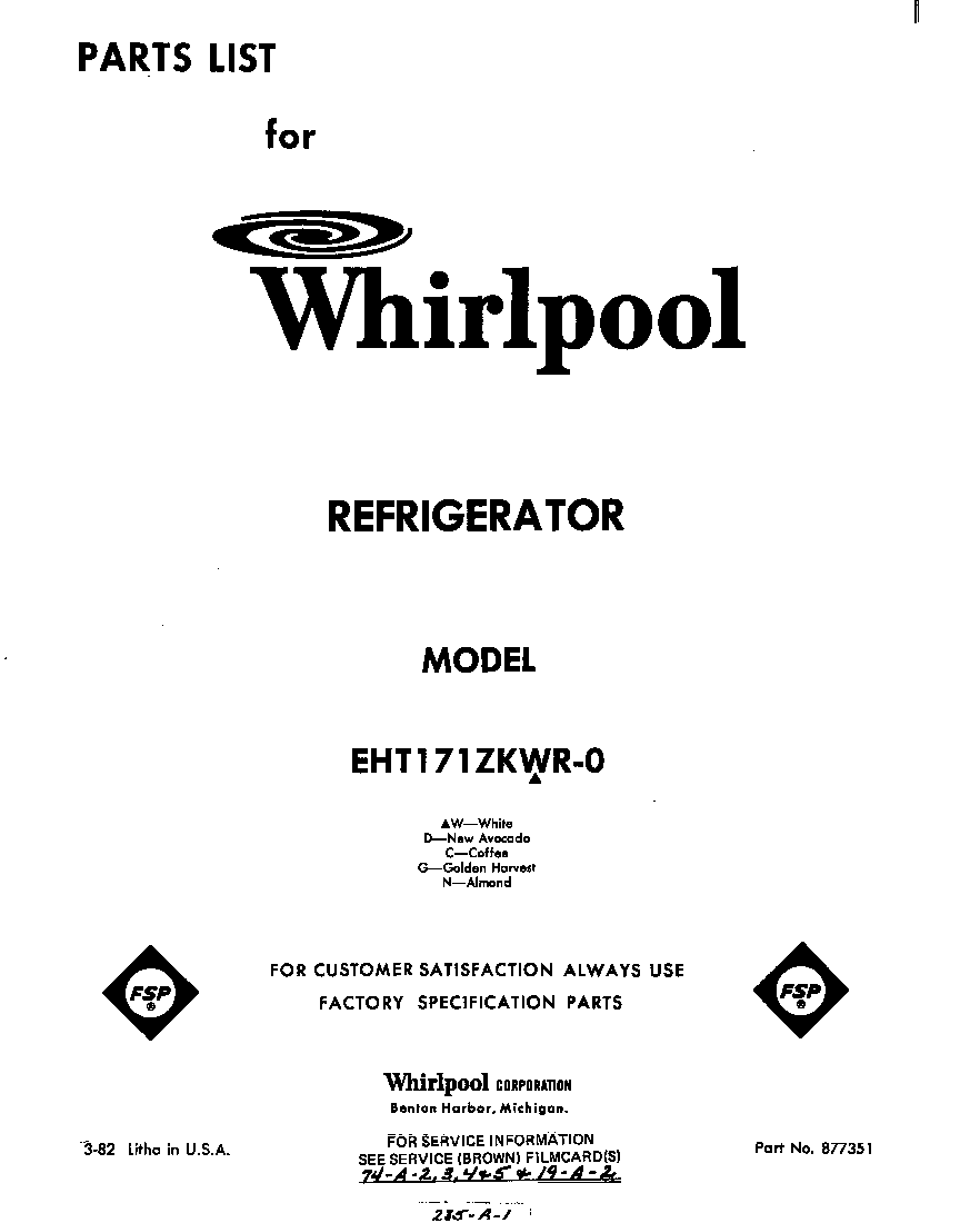 Front cover
