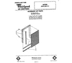 Whirlpool AHFS8521 accessory kit parts diagram
