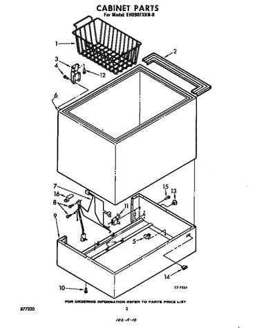 Parts diagram