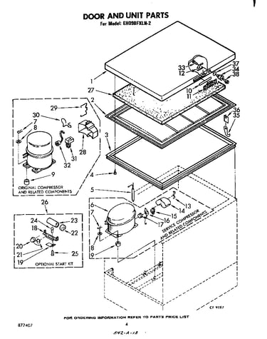 Door/unit parts
