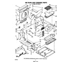 Whirlpool ALF24040 airflow an control diagram