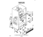 Whirlpool ET22MTXLWR0 cabinet diagram