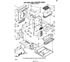 Whirlpool ALF15040 air flow and control diagram