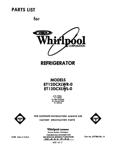 Front cover