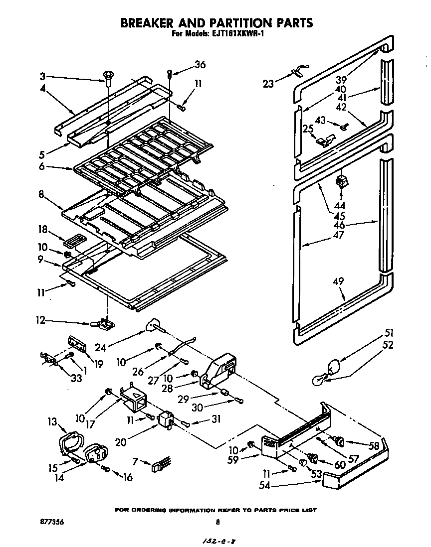 Breaker and partition