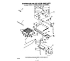 Whirlpool CFCS3WS3 evaporator and ice cutter grid diagram
