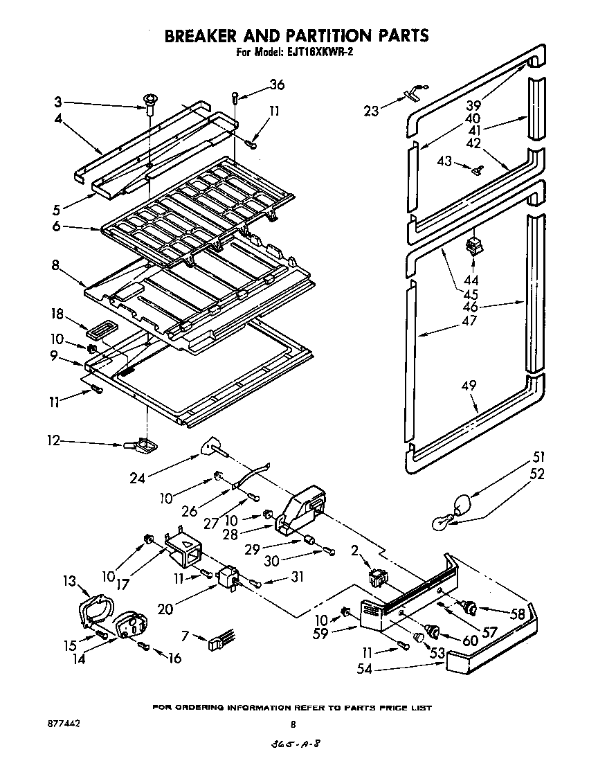 Breaker and partition