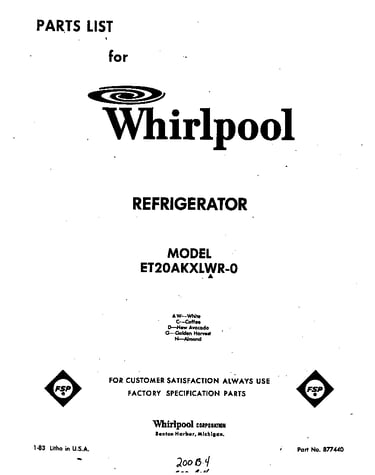 Front cover