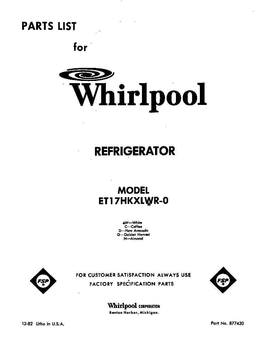 Front cover
