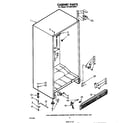 Whirlpool EV160FXKW1 cabinet diagram