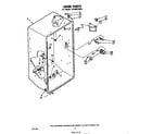 Whirlpool EV160FXKW1 liner diagram