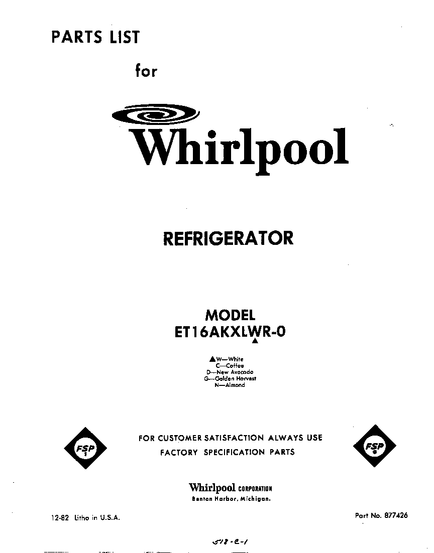Front cover