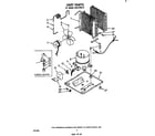 Whirlpool AHA04021 unit parts diagram