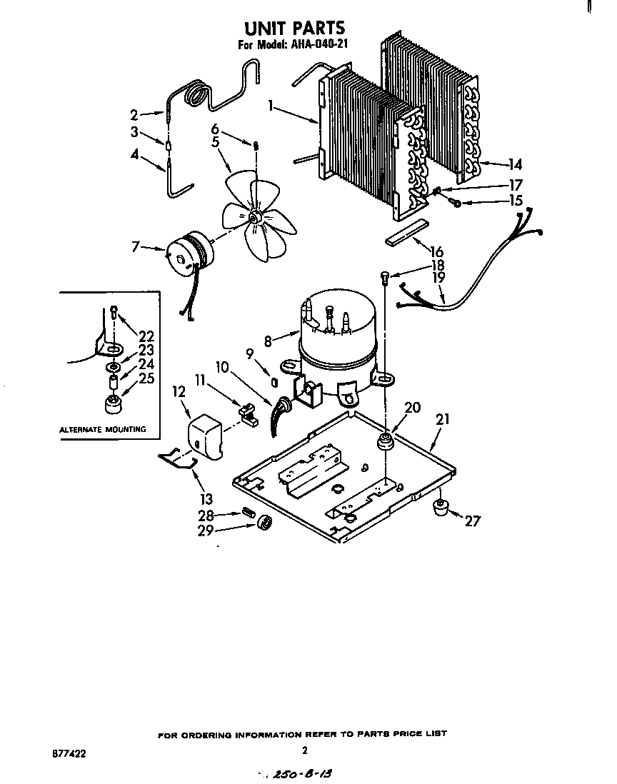Unit parts