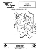 Frame and control parts