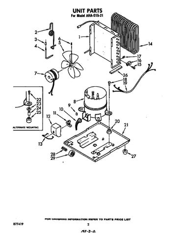 Unit parts