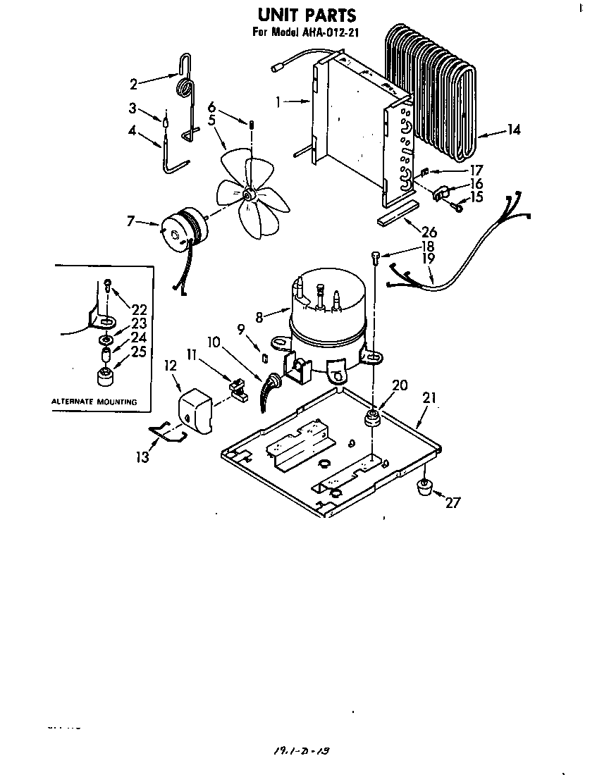 Unit parts
