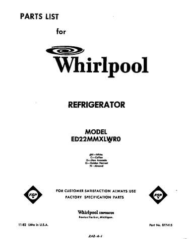 Front cover