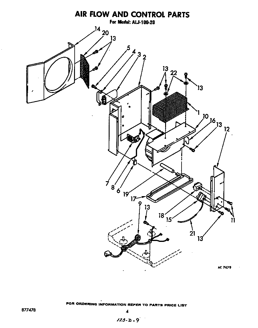 Air flow and control parts