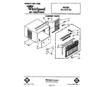 Whirlpool ALJ07520 cabinet parts diagram