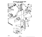 Whirlpool ED19TKXLWR0 air flow and control diagram