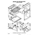 Whirlpool EHT201XKWR5 breaker and partition diagram