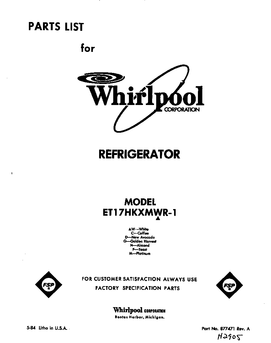 Front cover