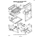 Whirlpool EHT201ZKWR2 breaker and partition diagram