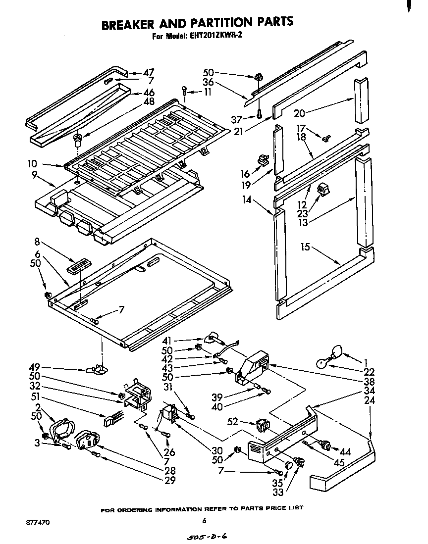 Breaker and partition