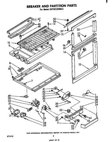 Breaker and partition