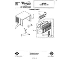 Whirlpool 1AHF08391 cabinet parts diagram