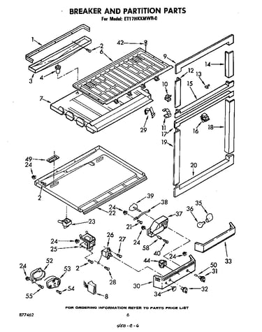 Breaker and partition