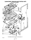 Compartment separator and control