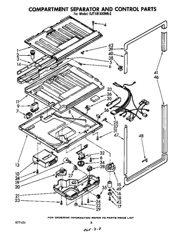 Compartment separator and control