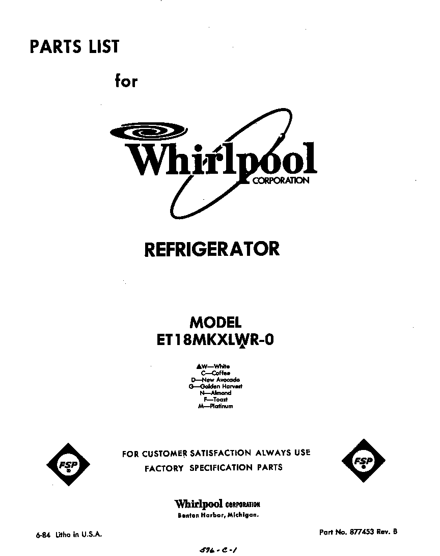 Front cover