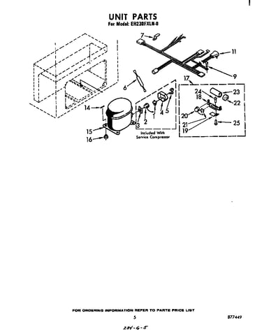 Parts diagram
