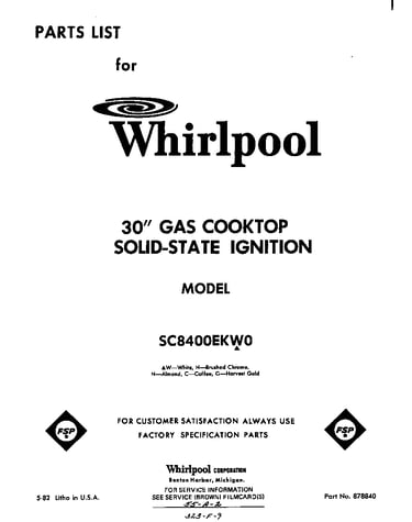 Cover page-text only