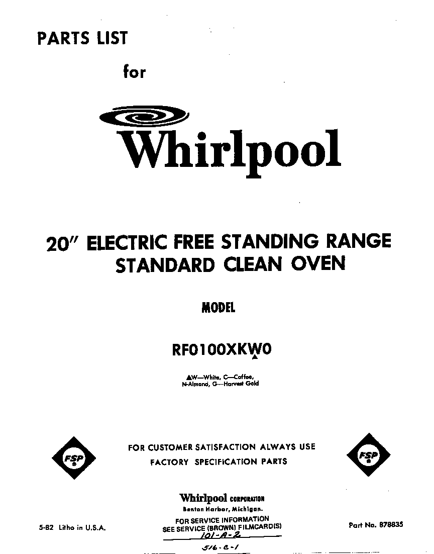 Cover page