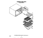 Whirlpool RS576PXP1 interior oven diagram