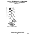 Whirlpool RS576PXP1 surface unit rck889-1 diagram