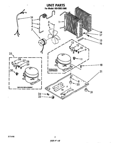 Unit parts