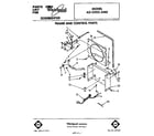 Whirlpool AD0202XM0 frame and control parts diagram