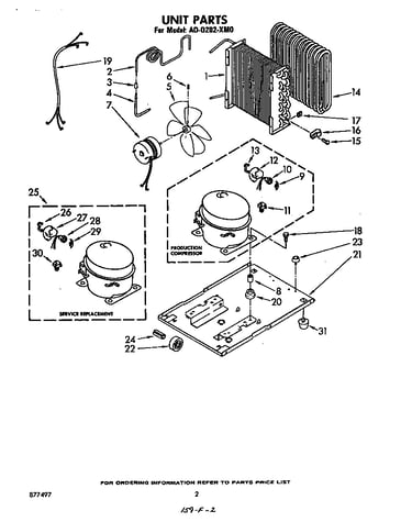 Unit parts