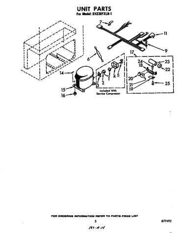 Parts diagram