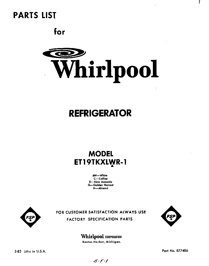 Front cover