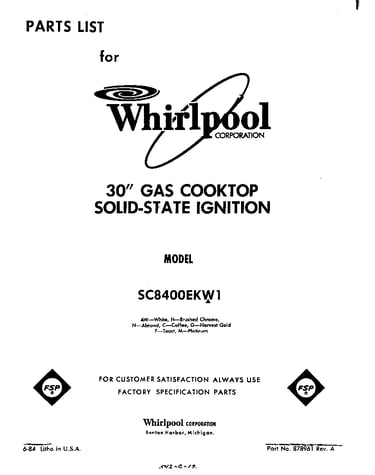 Cover page-text only